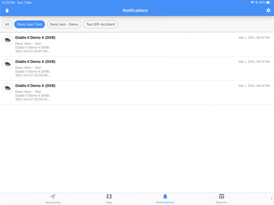 Screenshot #5 pour SicuroFleet Monitoring