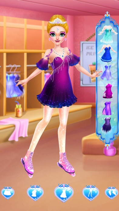Ice Skating Princess-Girl Game Screenshot