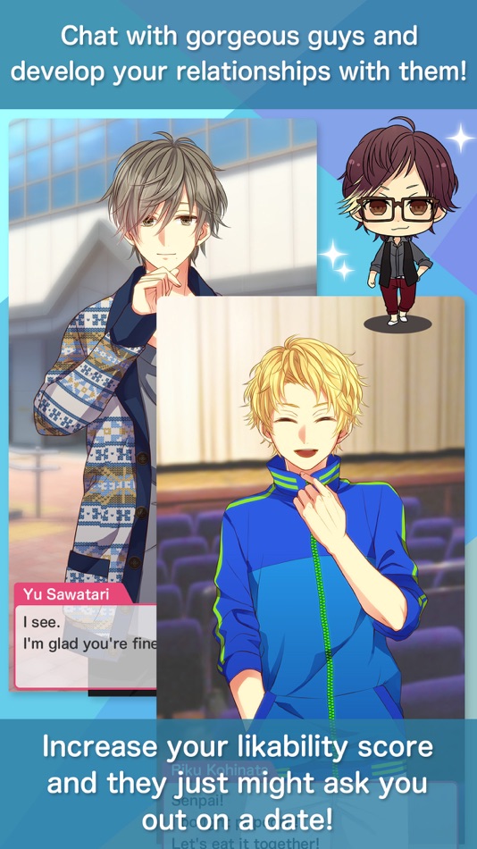 #3. Otome Chat Connection (iOS) 由: SEEC Inc.