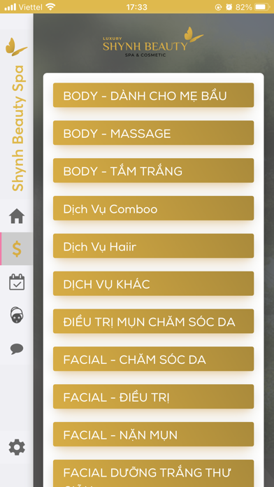 Shynh Beauty Spa Screenshot