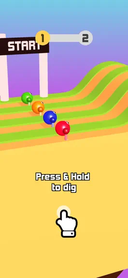 Game screenshot Dig Race 3D mod apk