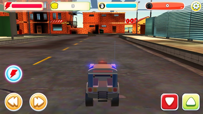 Cartoon Toy Cars Racing