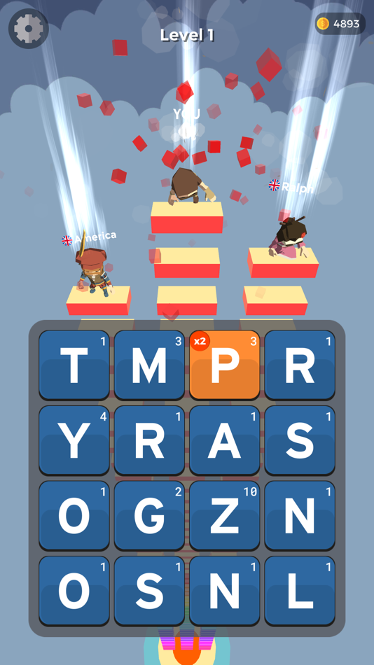 #2. Word Stomper (iOS) 由: Optics Trainer LLC