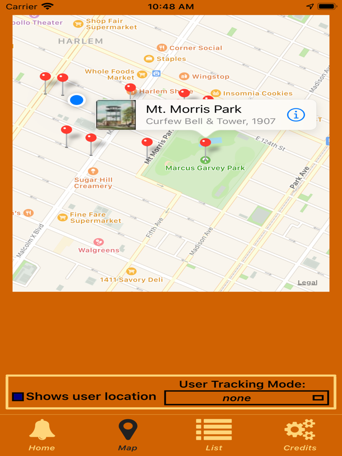 Mt Morris Park Walking Tour