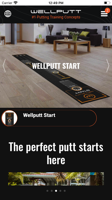 Screenshot #2 pour Wellputt App