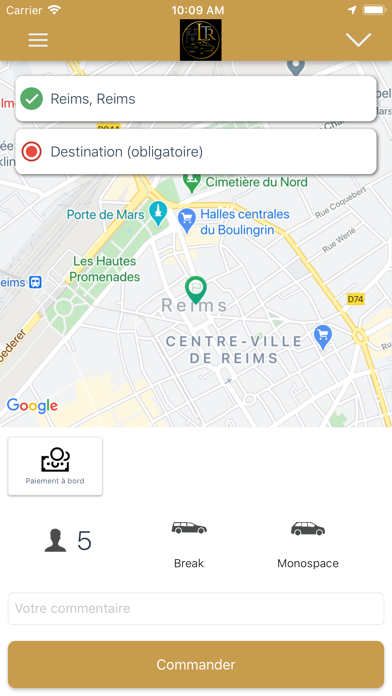 Les Taxis de Reims Screenshot