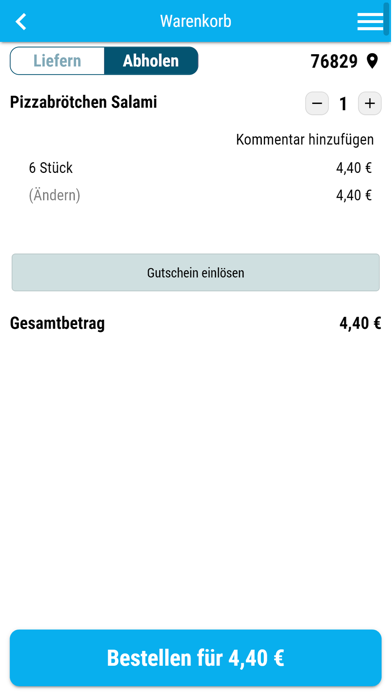 Pizza Station Landau Screenshot