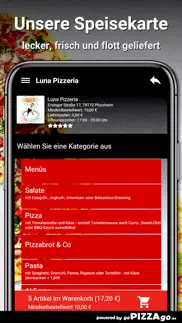 luna pizzeria pforzheim iphone screenshot 4