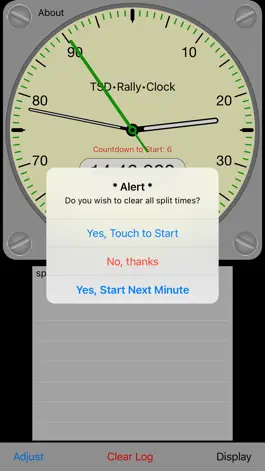Game screenshot TSD Rally Clock hack