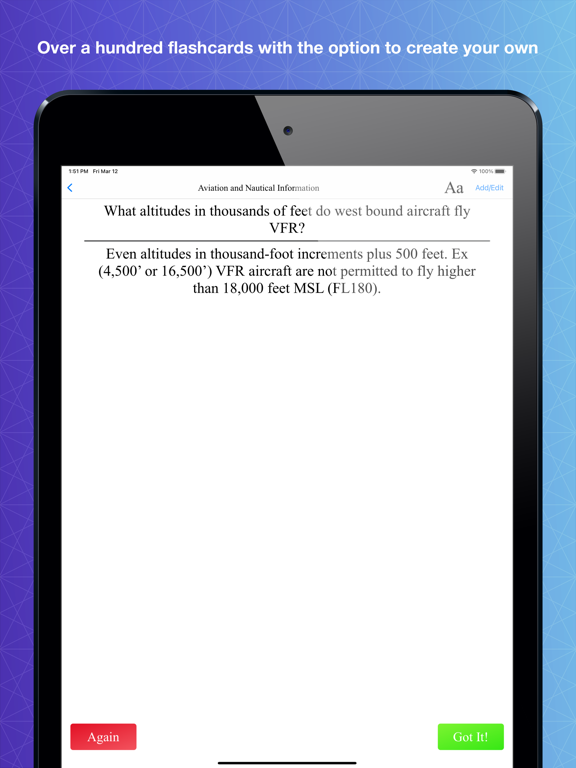 ASTB Prep iPad screenshot 4 - Education app