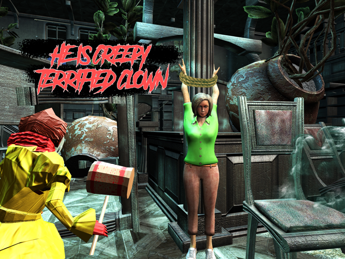 Scary Clown Hide and Seek Game