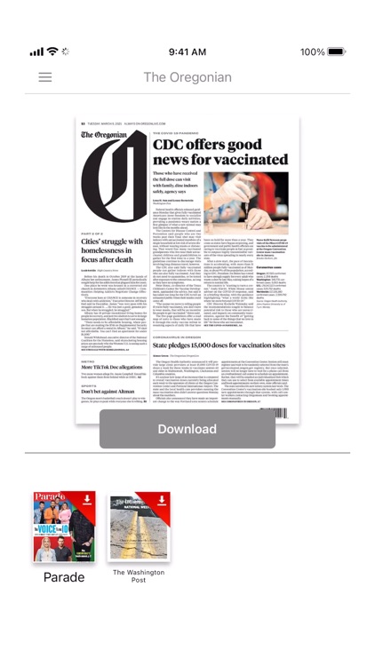 The Oregonian News