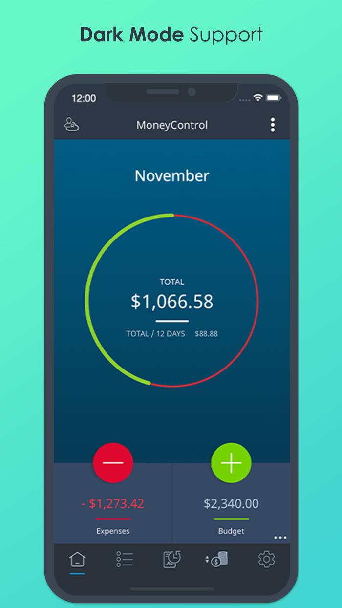 MoneyControl Spending Tracker