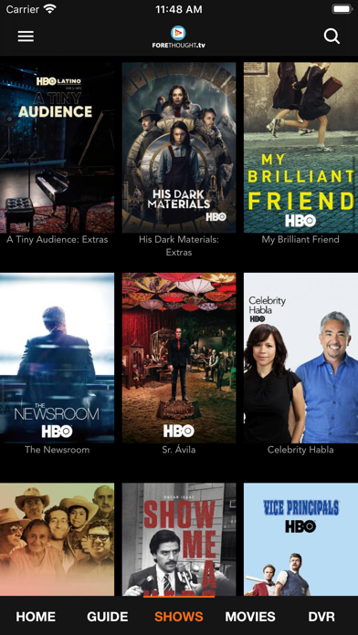 FORETHOUGHT.tv Screenshot