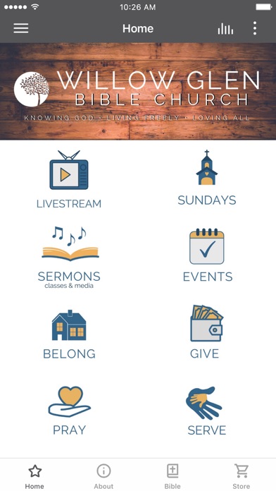 Willow Glen Bible Church Screenshot
