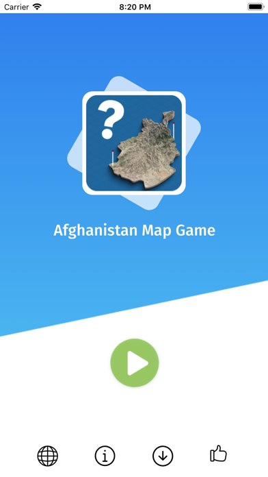 Afghanistan: Provinces Quiz Screenshot