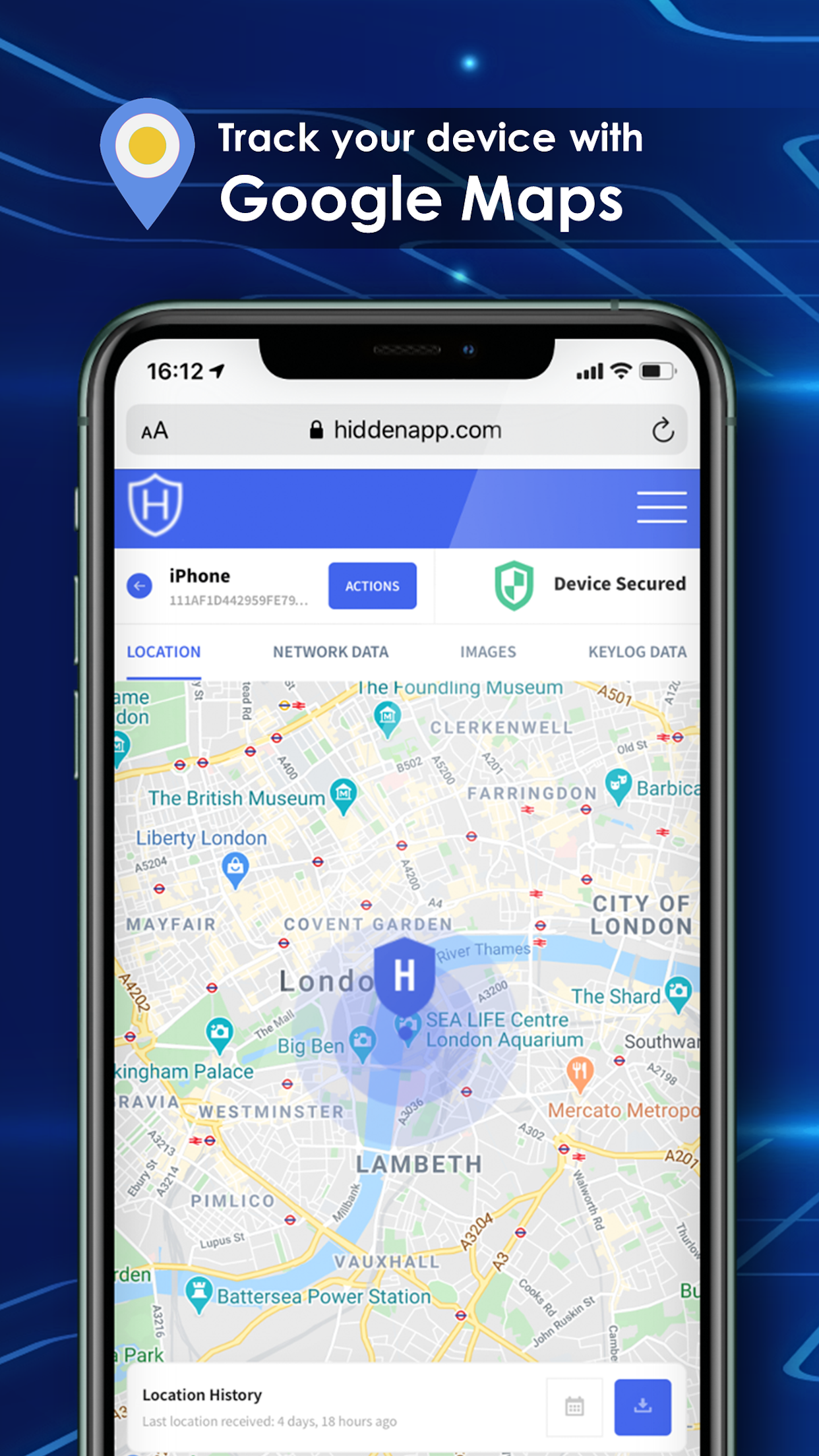 HiddenApp, Find My Device App