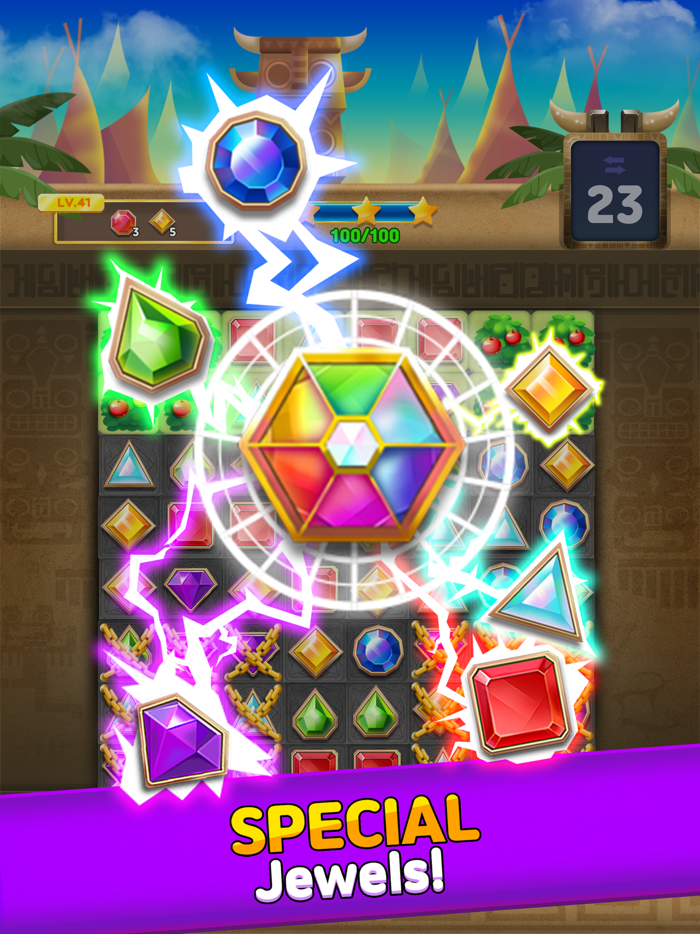 Temple Gem  Match 3 Puzzle