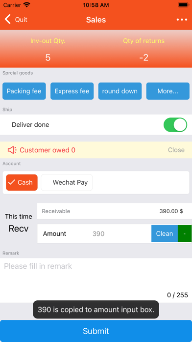 River Stone Order Fulfillment Screenshot