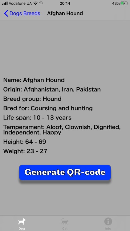 Petcode: QR-code of Pet