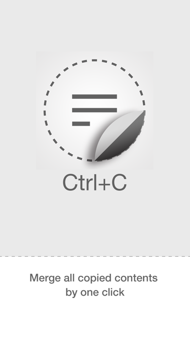 Ctrl+C:Easily record your copy Screenshot