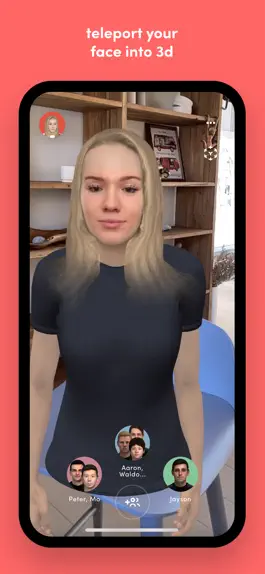 Game screenshot Tele - AR video chat w/friends mod apk