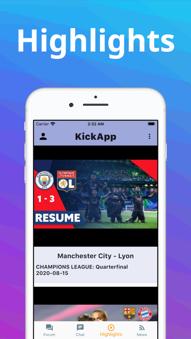 KickApp - Football chat appのおすすめ画像3