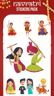 navratri stickers! iphone screenshot 2