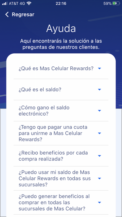 Mas Rewards Screenshot