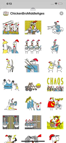 Game screenshot Chicken Bro Middle Ages apk