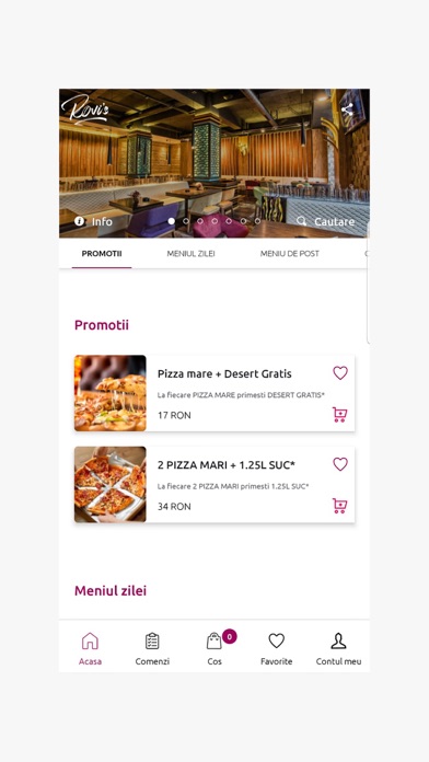 Rovi's Delivery Screenshot