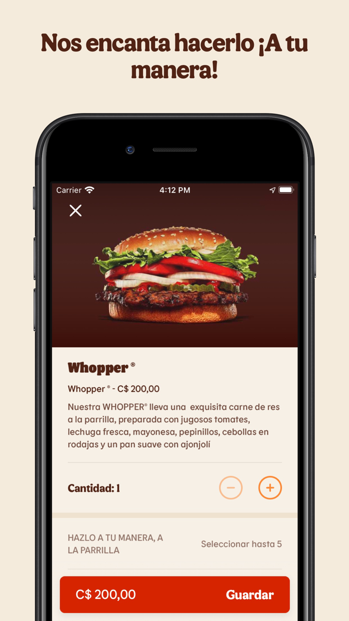 Burger King® Nicaragua