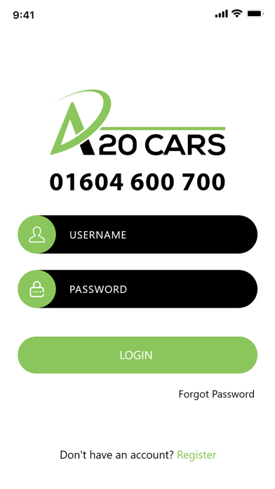 A20 Cars Private Hire Screenshot