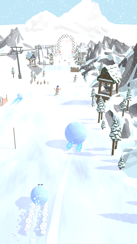 #6. Snow Run! (iOS) 由: Mood Games OU