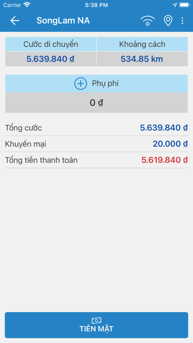 Lái xe Sông Lam Screenshot