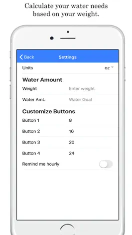 Game screenshot Water Me - Daily Water Tracker hack