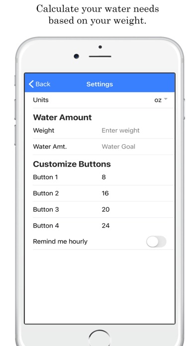 Water Me - Daily Water Tracker Screenshot