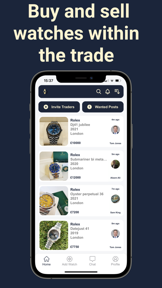 #2. WatchTrader (iOS) 由: Birch Tree Ventures ltd