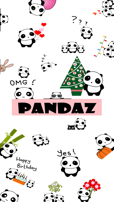 PANDAZ Sticker Pack Screenshot