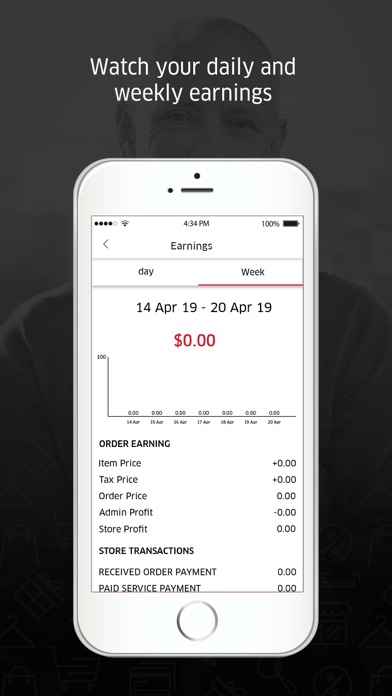OrderNow.ca Admin App Screenshot