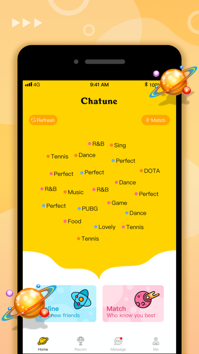 Chatune-Friend&Livestreaming Screenshot