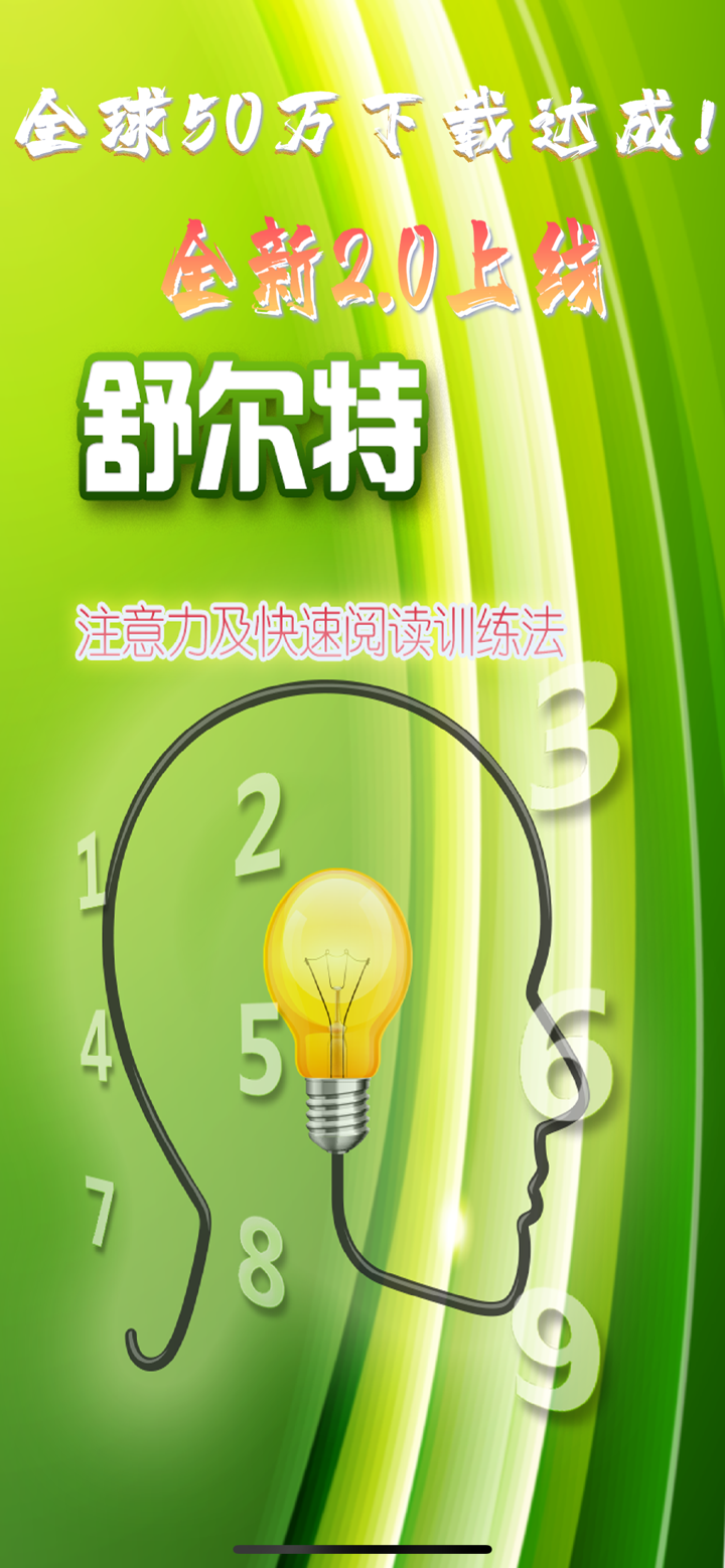 舒尔特方格 -注意力及快速阅读训练法 screenshot 1