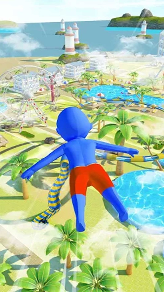 #1. 超级水上乐园-果冻人小哥哥快跑 (iOS) Podle: 纪萍 赖