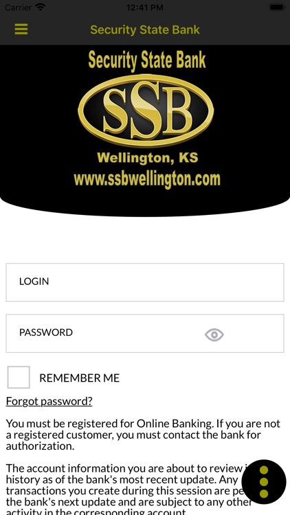 SSB Wellington Mobile App