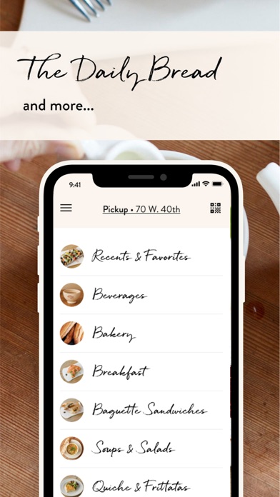 Le Pain Quotidien US Screenshot