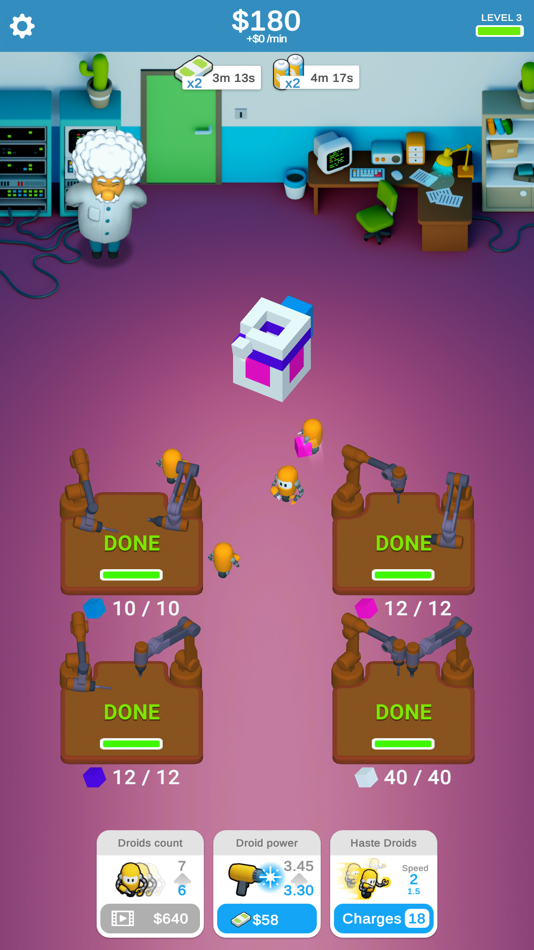 #4. Robotics Idle (iOS) 来自: Volodymyr Delinskyi