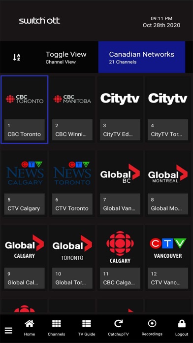 Switch OTT Screenshot