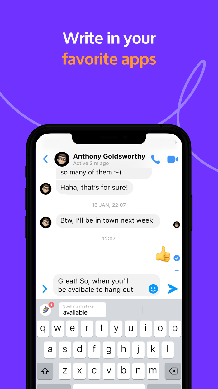 Linguix Keyboard Grammar