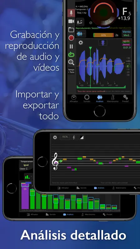 TonalEnergy Afinador y Metróno screenshot 2 of 5