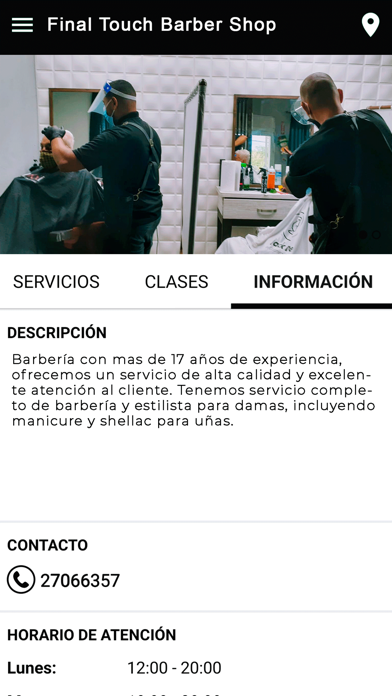 Final Touch Barber Shop Screenshot 3 - AppWisp.com